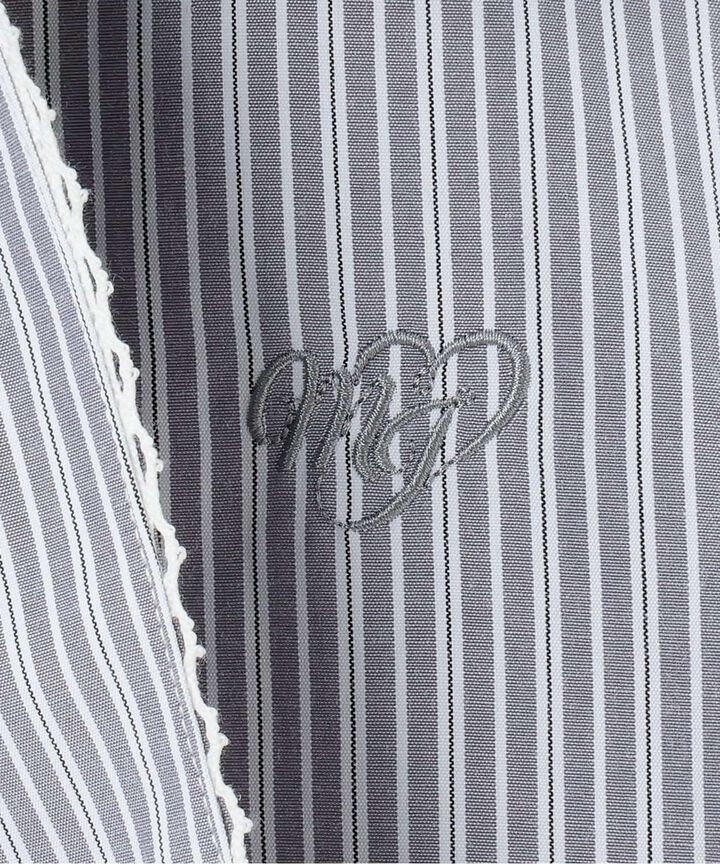 Bow Tie Logo Embroidery Shirt,Off white, medium image number 9