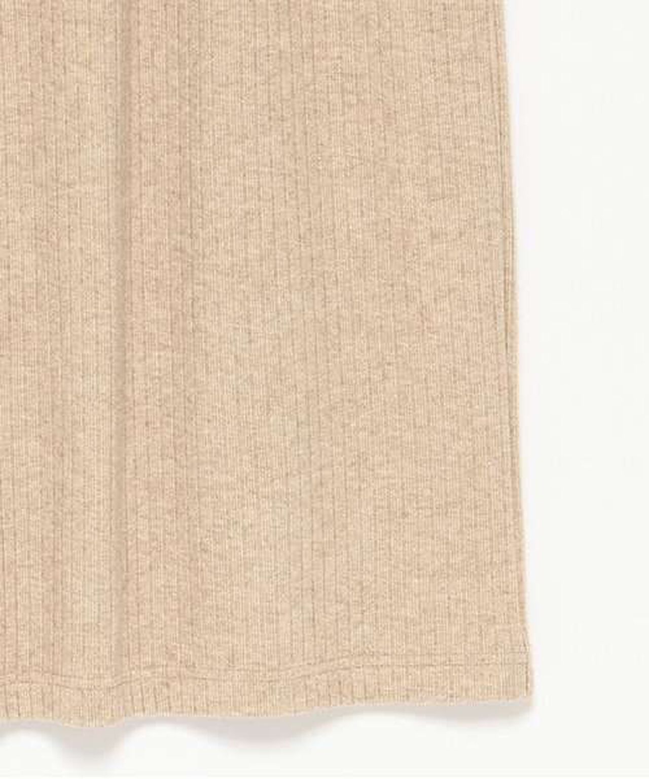 Cut Rib Tight Skirt,Beige, large image number 11