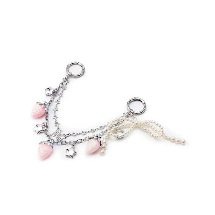 Strawberry Multi Chain,Silver, medium image number 5