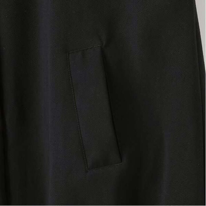 [AMI] [Web Exclusive] Tippet-Attached No-Collar Balloon Coat,Black, medium image number 15