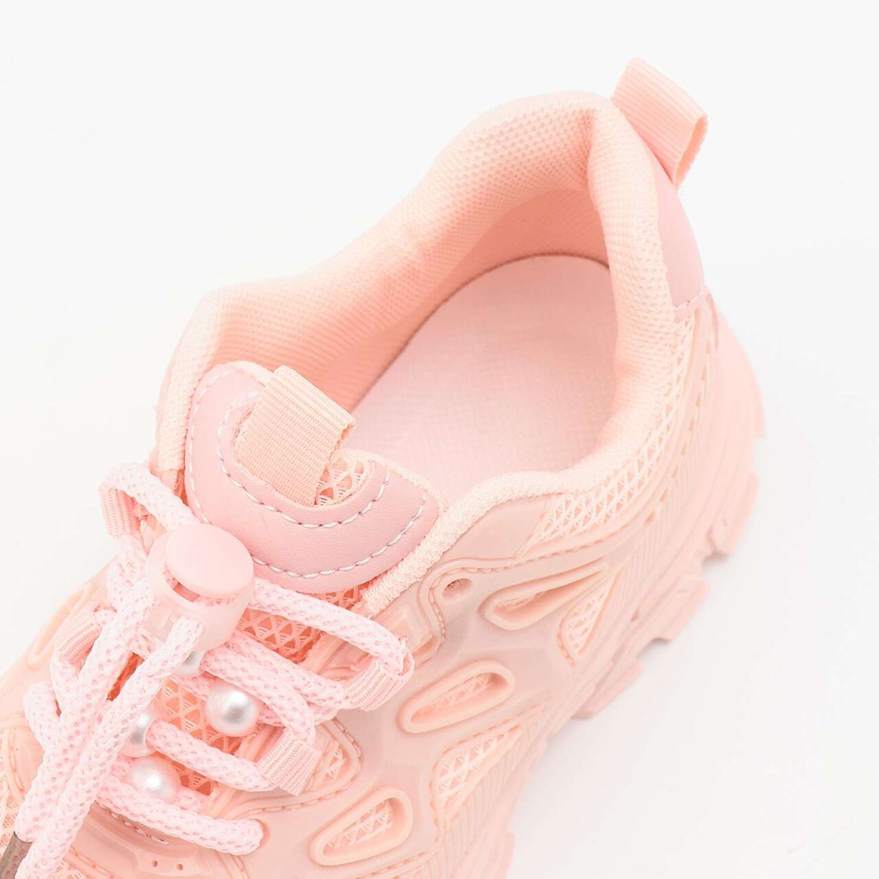 Pearl-Accented Sneakers [Kids] [Girls],Pink, large image number 9