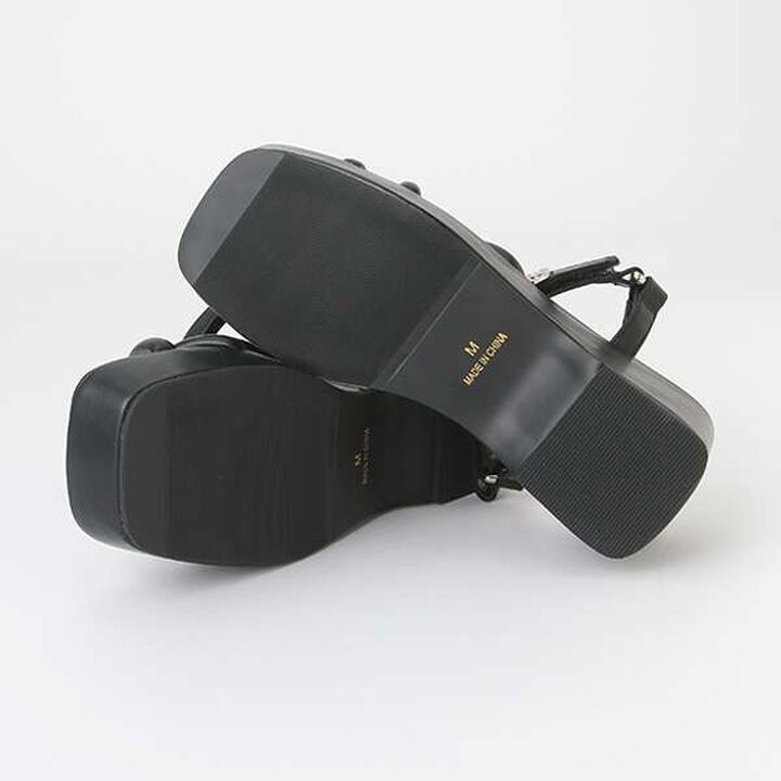 Woven Platform Sandals,Ivory, medium image number 10