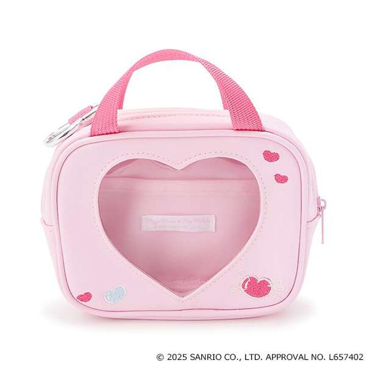 [My Melody & Cinnamoroll] School Bag Style Pouch,Pink, medium image number 5