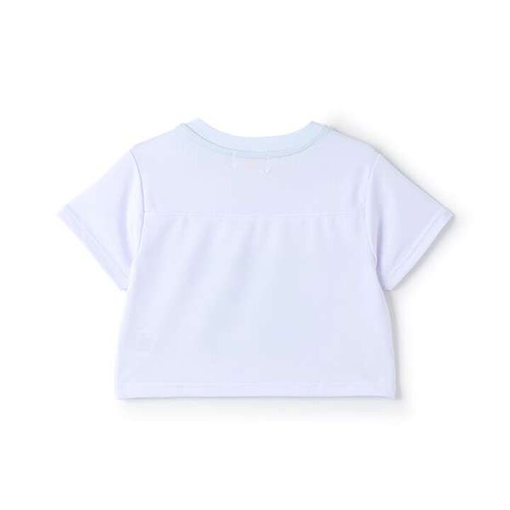 [Quick-Dry] Mesh Number T-Shirt,Emerald green, medium image number 1