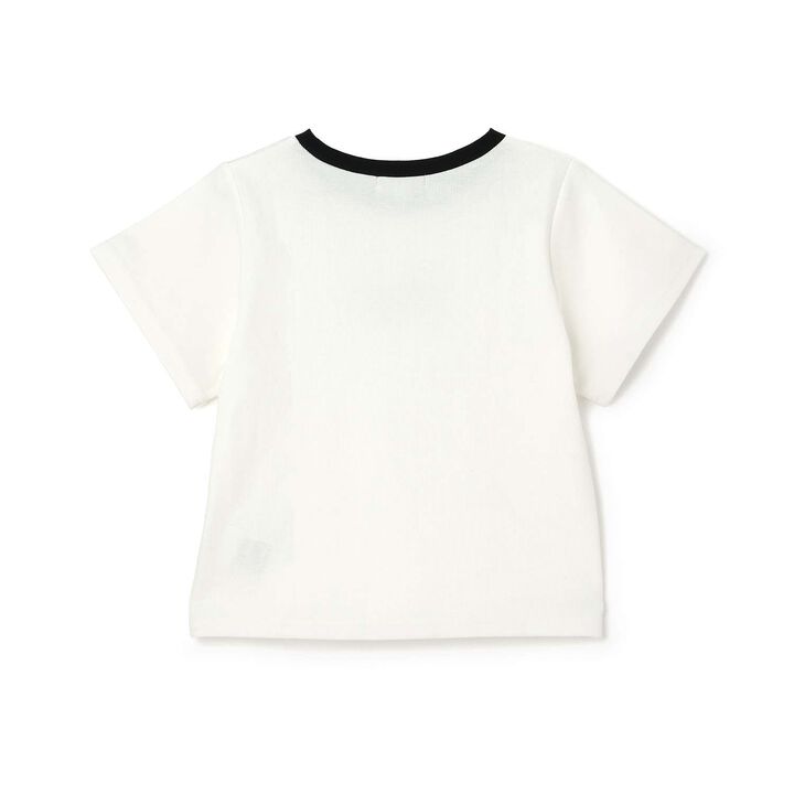 Daily Price Assorted Pattern Short-Sleeve Ribbed Top,Ivory, medium image number 1