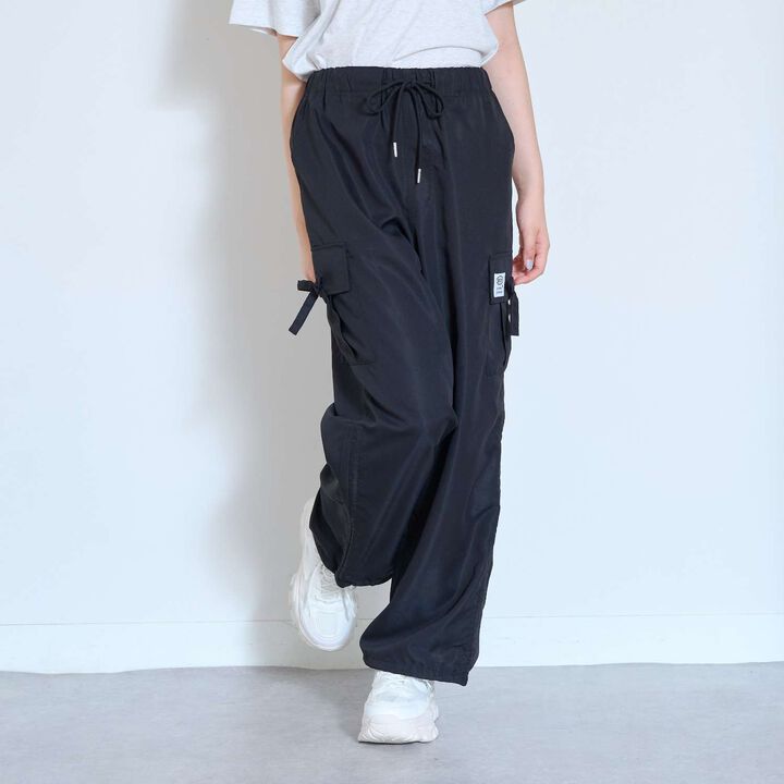 [7days] Cargo Pants with Ribbon,Light beige, medium image number 4