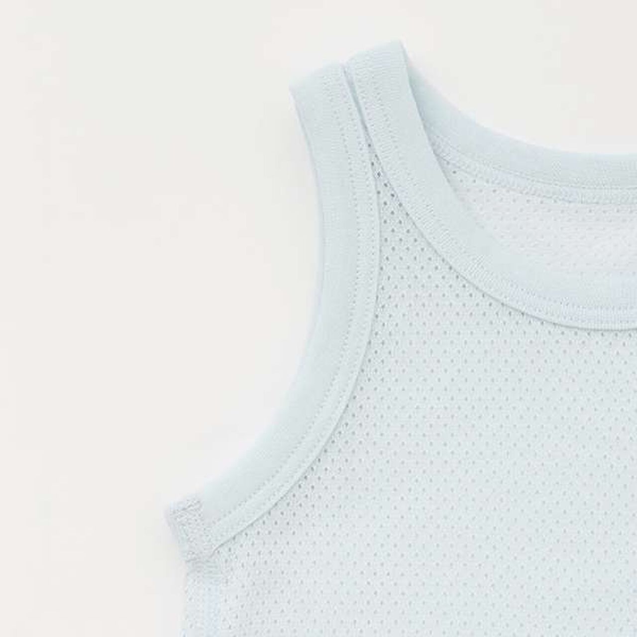 [Weak Acidity] Mesh Tank Undergarments 2P,Ivory, large image number 4