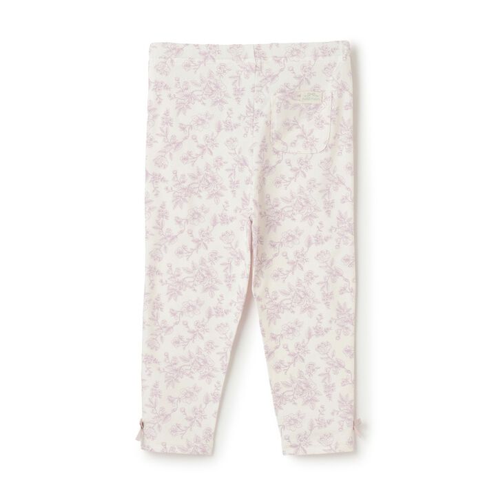 [Affordable] GIRLS 10-length Leggings,Off white, medium image number 20
