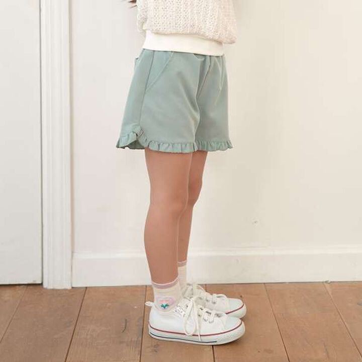 Frill Hem Shorts,Ivory, medium image number 10