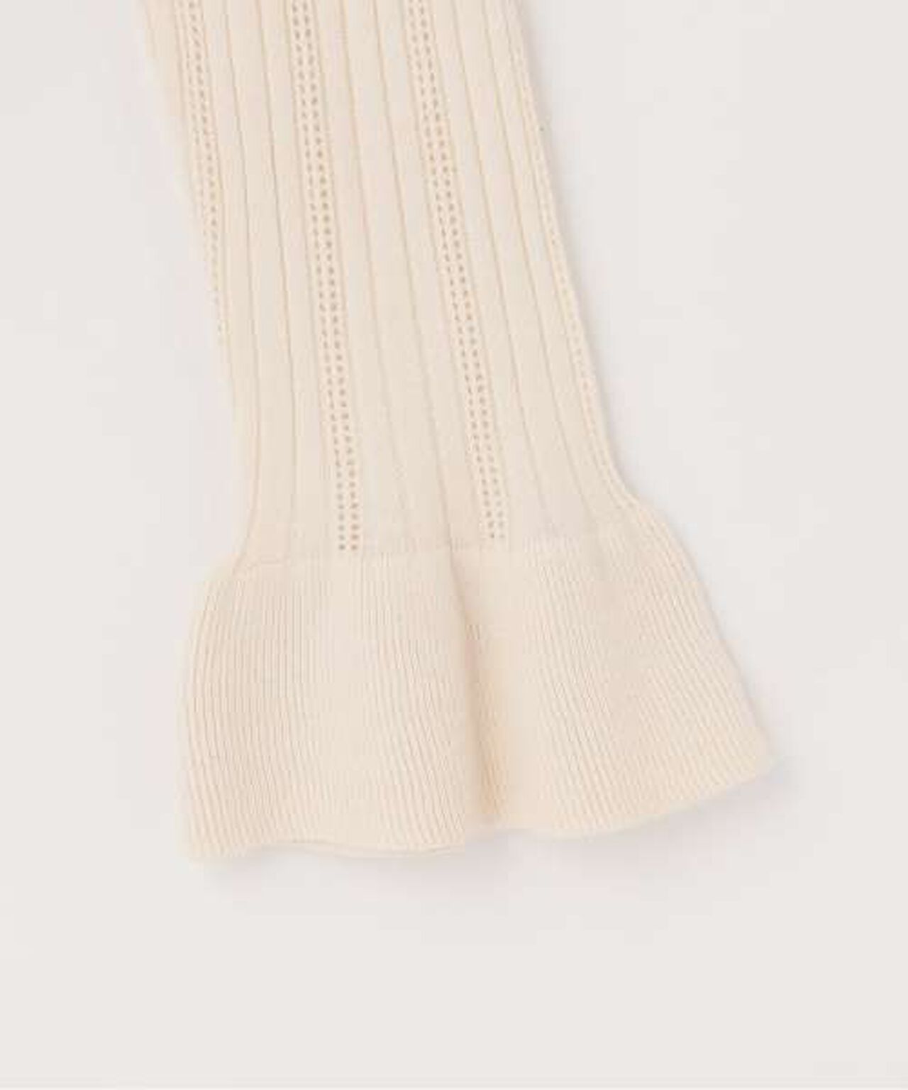 Many Frill Lace Cardigan,Ivory, large image number 9