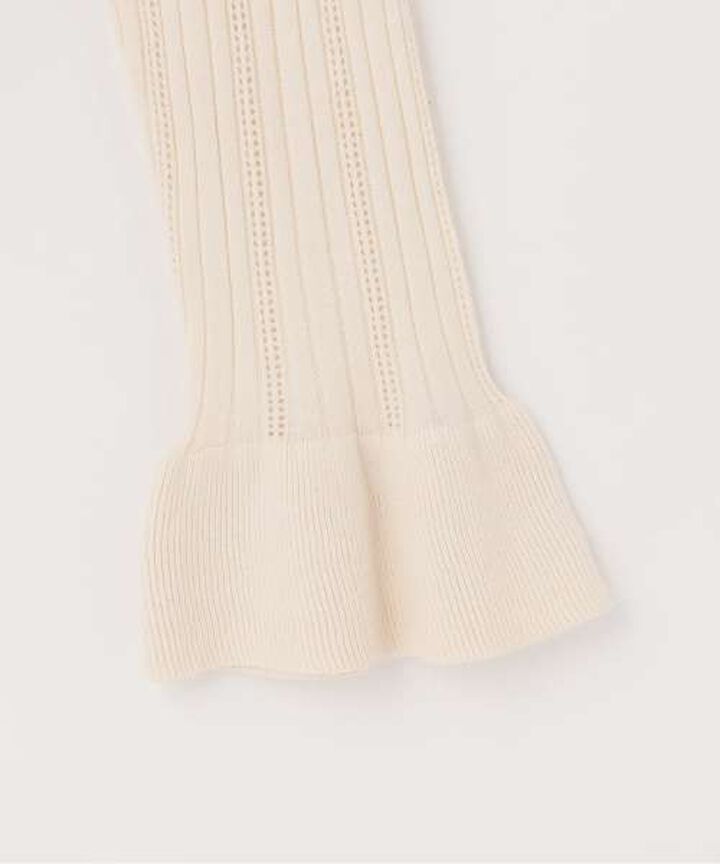 Many Frill Lace Cardigan,Ivory, medium image number 9