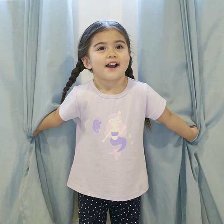 Affordable Girls Short Sleeve T-Shirt,Orange, medium image number 27