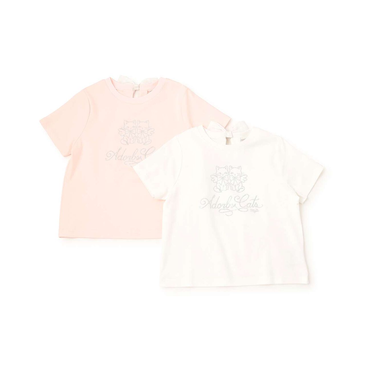 Sparkling Angel Cat T-Shirt,Light pink, large image number 8