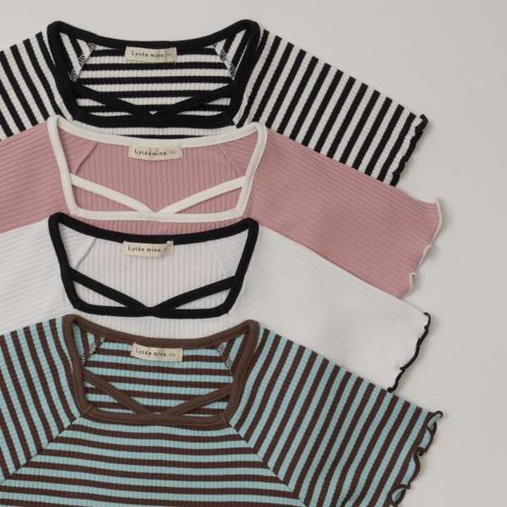 Telecom Mini Mini Design Neck T-Shirt,Pink, medium image number 11