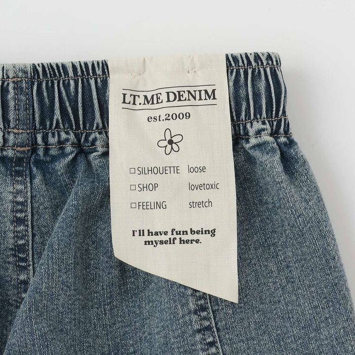 Quick-Dry Stretch Denim Cargo Pants,Gray, medium image number 17