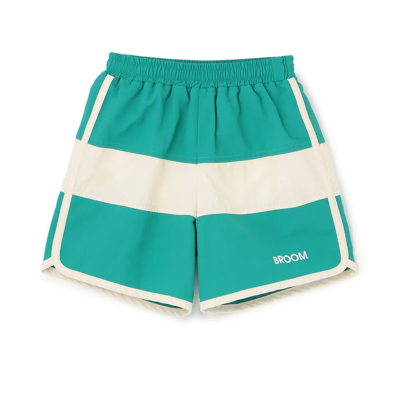 [SWIM] 雙色拼接衝浪褲 [兒童服裝] [童裝] [男童] [女孩],淡卡其色, large image number 2