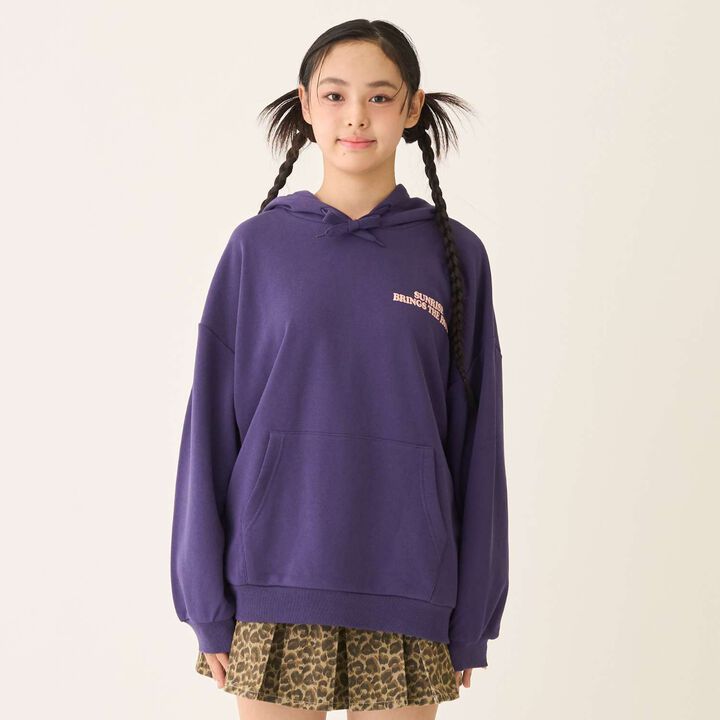 [Seconds Cute Top] LTXC Puffy Heart Loose Parka,Black, medium image number 10