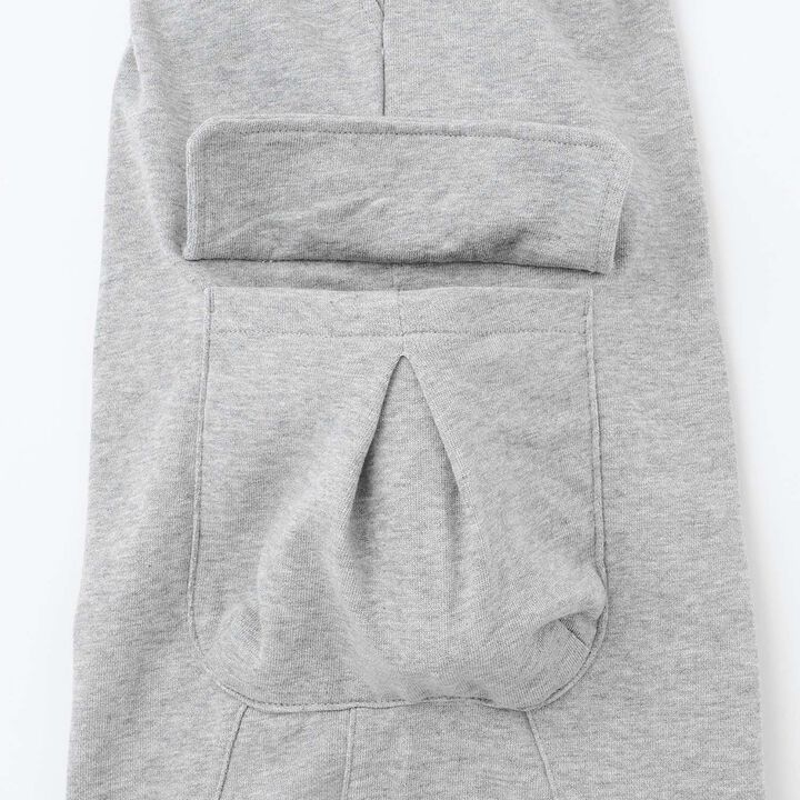 [LTXC - 100% Cotton] Cargo Curve Sweatpants,Top gray, medium image number 13
