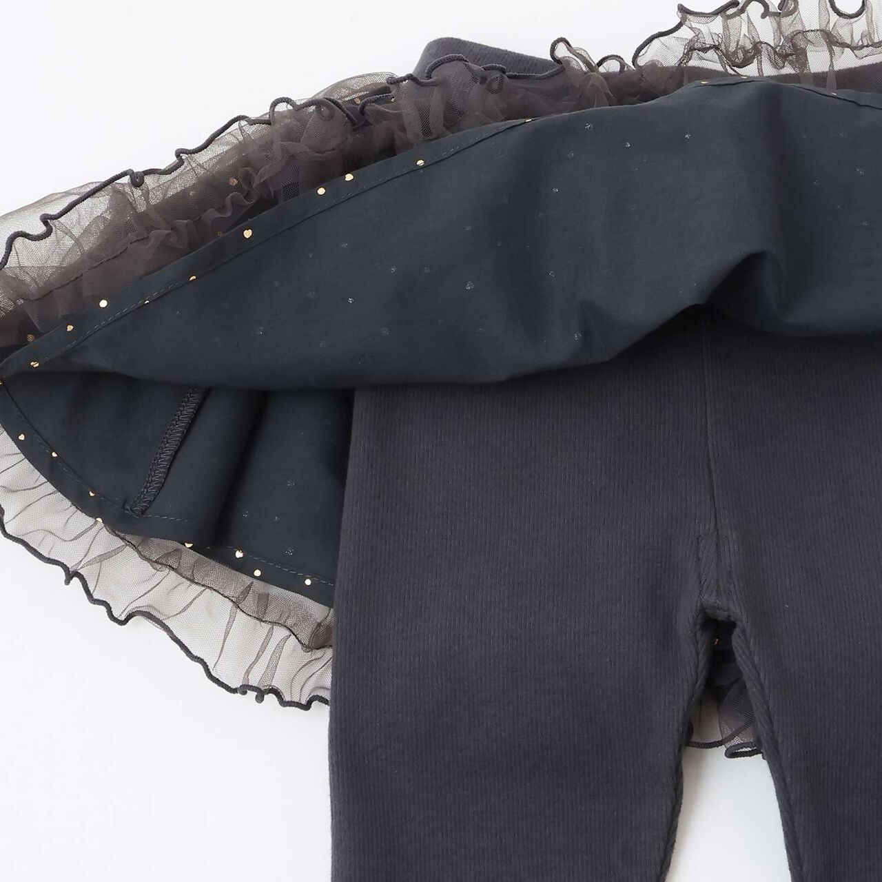 Tulle Skirt with Leggings,Light pink, large image number 7