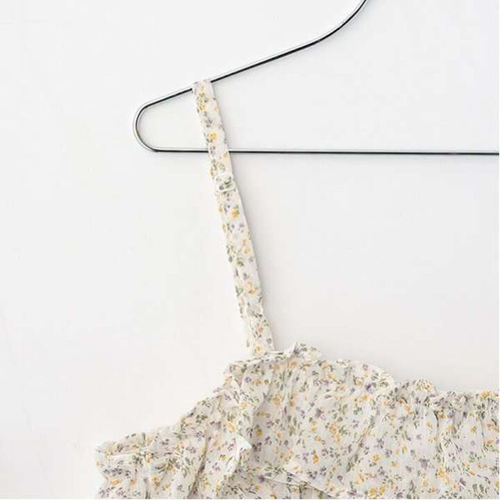 Rib Knit Set with Camisole,Off white, medium image number 8