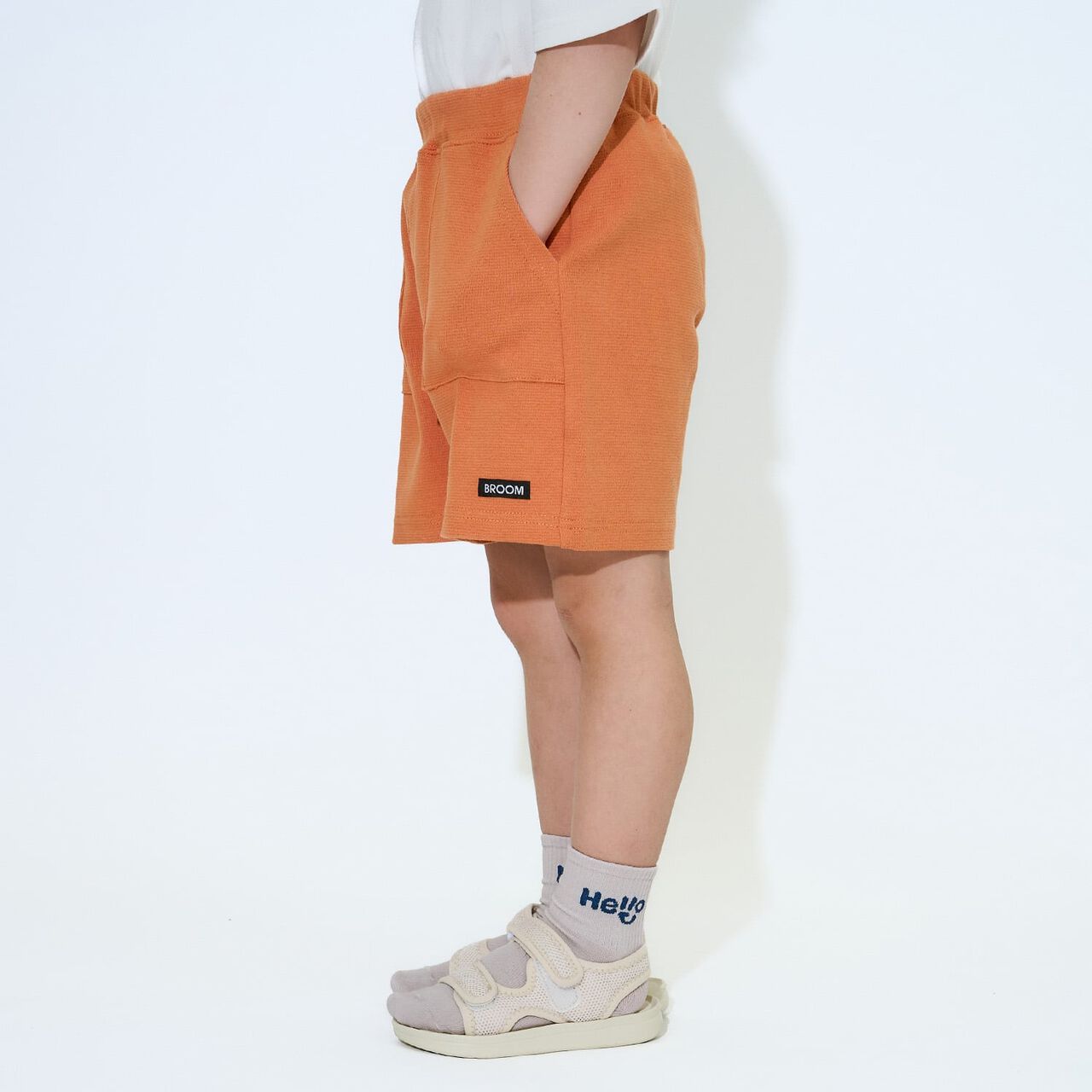 [Tomo Pants] Stain Resistant UV Cool Touch Baker Pocket 4-Inch Pants [Kids] [Boys & Girls],Dark brown, large image number 16