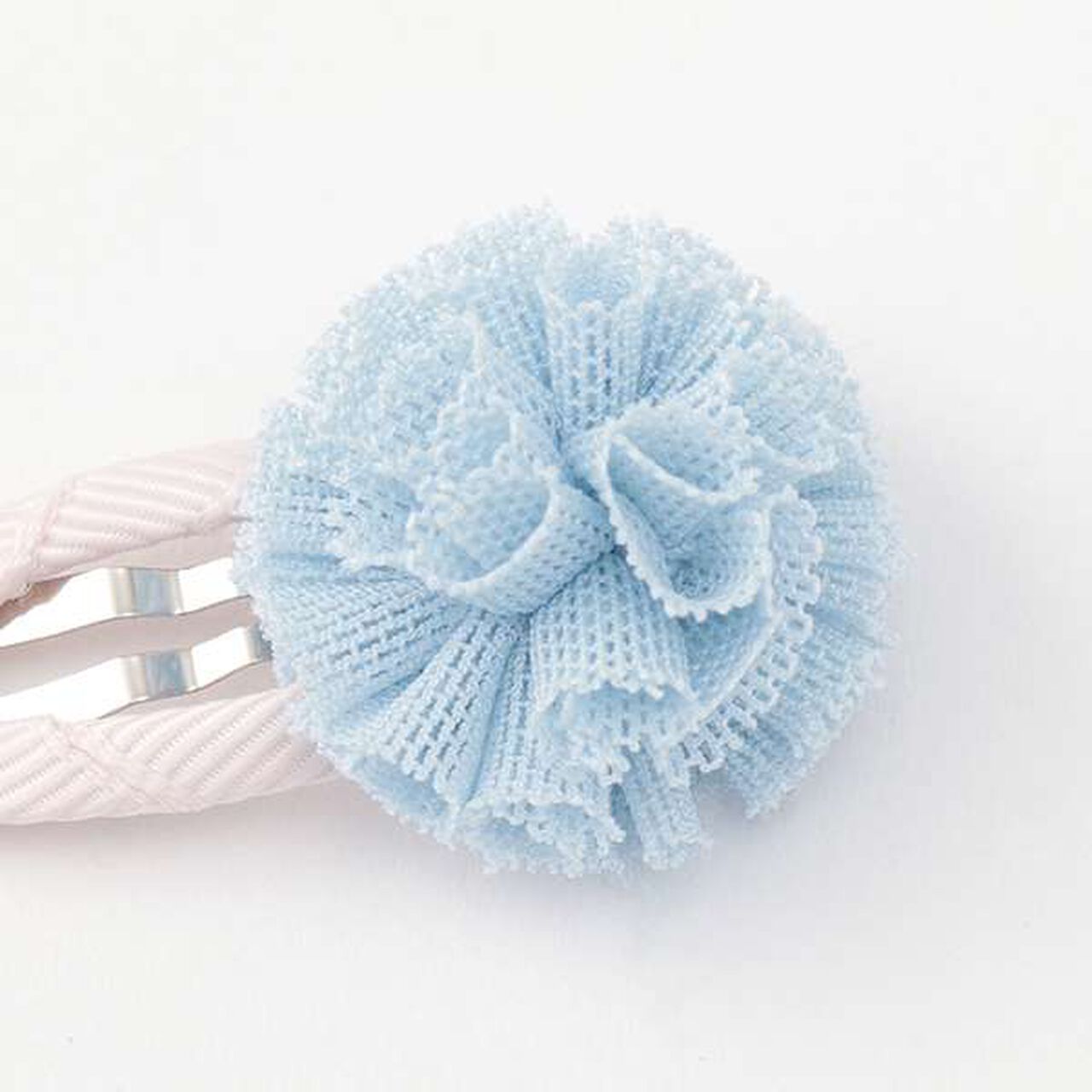 Pom Pom Hair Pins 2P,Light blue, large image number 3