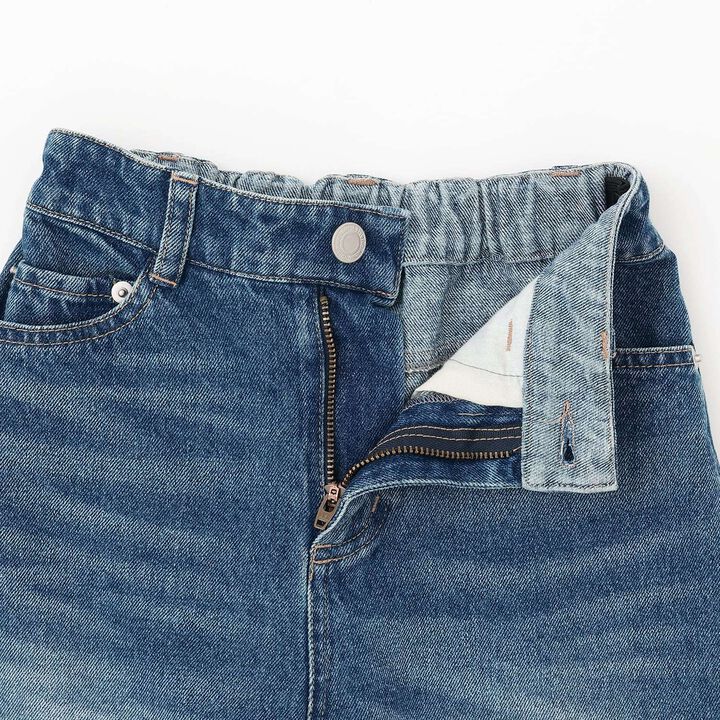 [Tomo Denim] Straight Denim Pants,Blue, medium image number 4