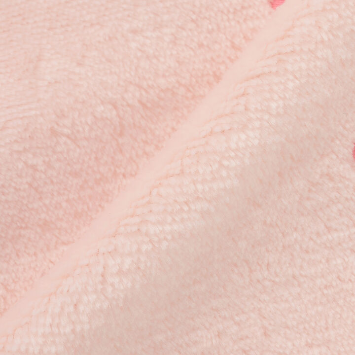 [Reversible] Cherry Embroidered Taffeta &times; Fleece Padded Vest,Pink, medium image number 13