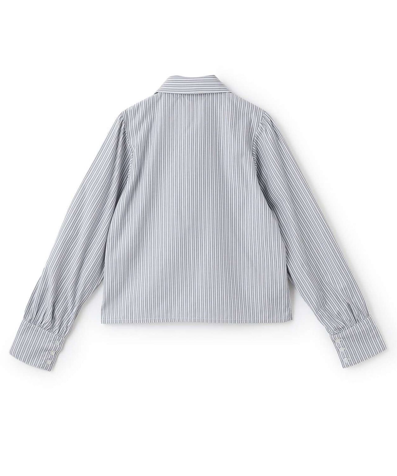 Bow Tie Logo Embroidery Shirt,Off white, large image number 5