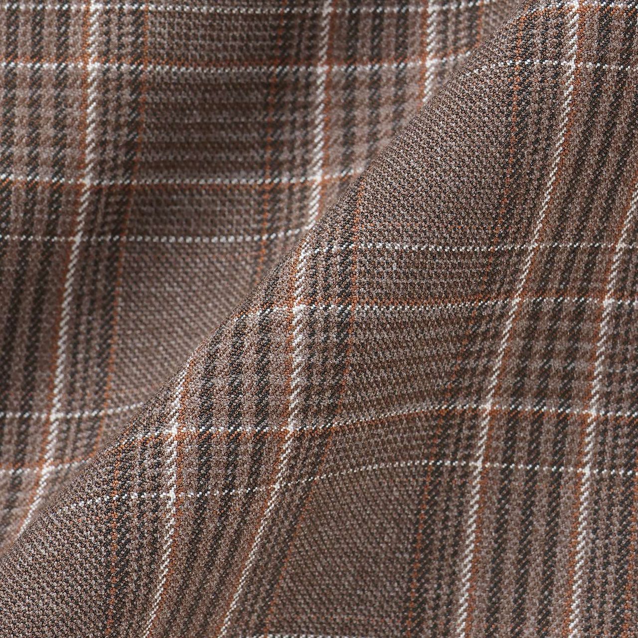Twin Ribbon Jumper Skirt,Brown, large image number 9