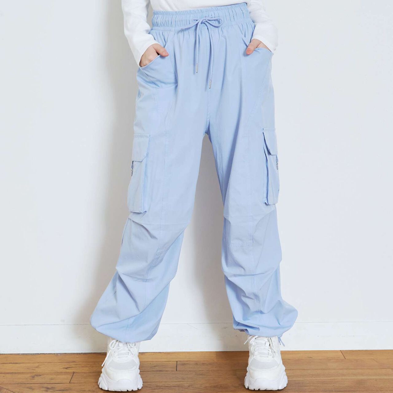 LTXC Cool Touch Stretch Cargo Pants,Cherry Pink, large image number 7