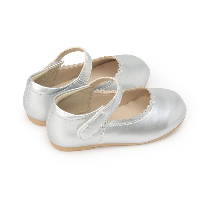 [Formal] Scallop Trim Pumps,Silver, medium image number 1