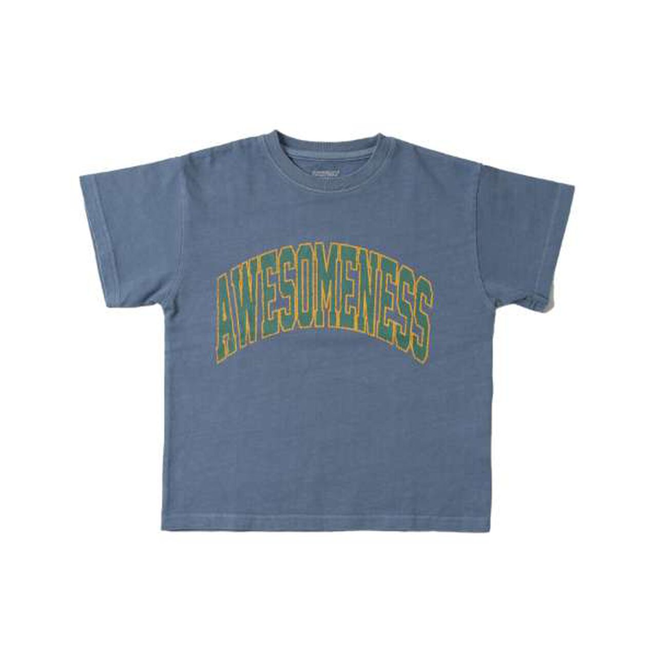 [SKIT0LY] [Heavyweight Jersey] Pigment College Printed T-Shirt,Charcoal gray, large image number 11
