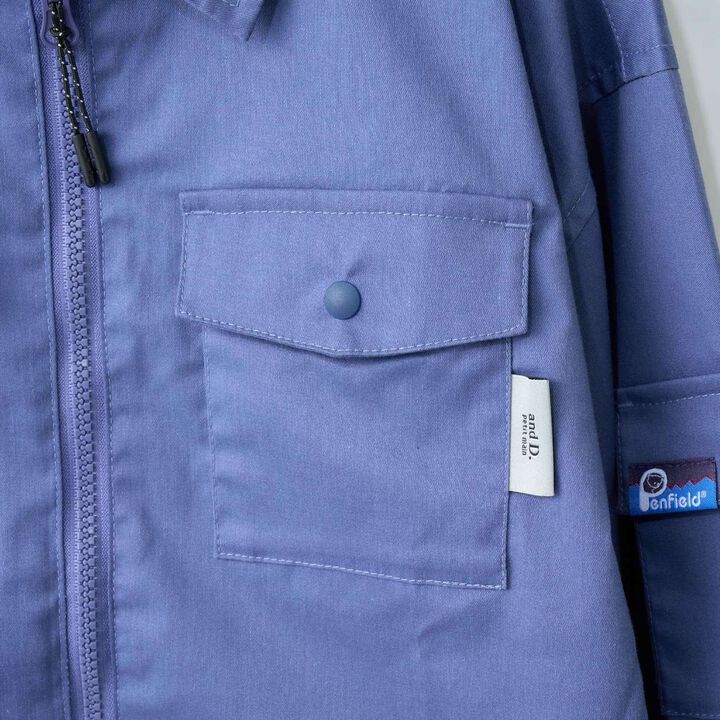 [Penfield] Kids W Pocket Shirt Jacket,Blue gray, medium image number 6