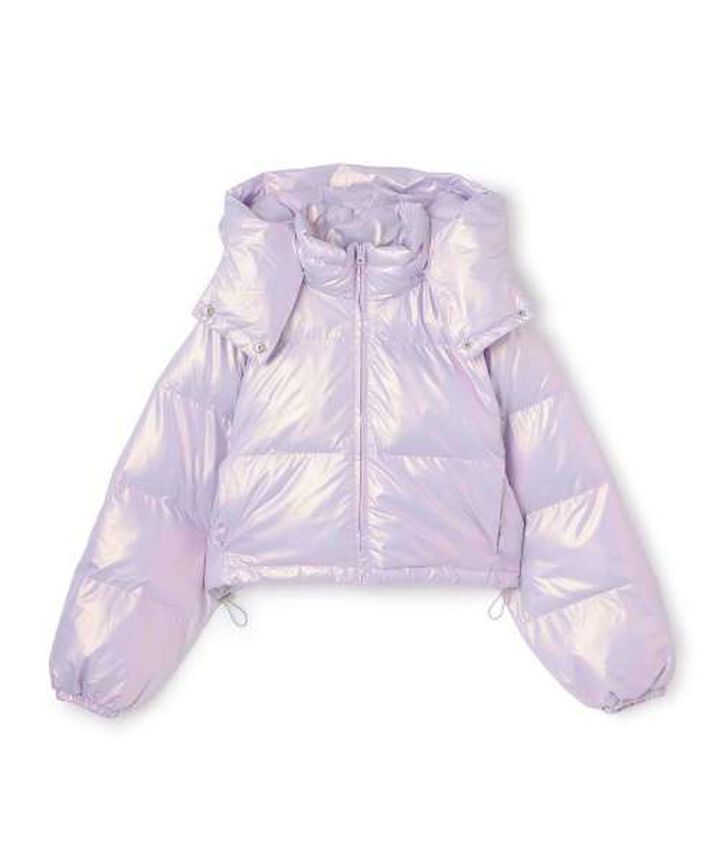 Assorted Padded Jacket [Korean Fashion],Purple, medium image number 6
