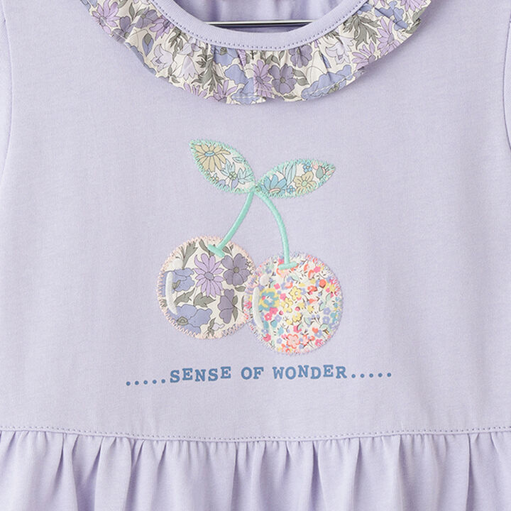 Liberty Cherry One-Piece Dress,Lavender, medium image number 5