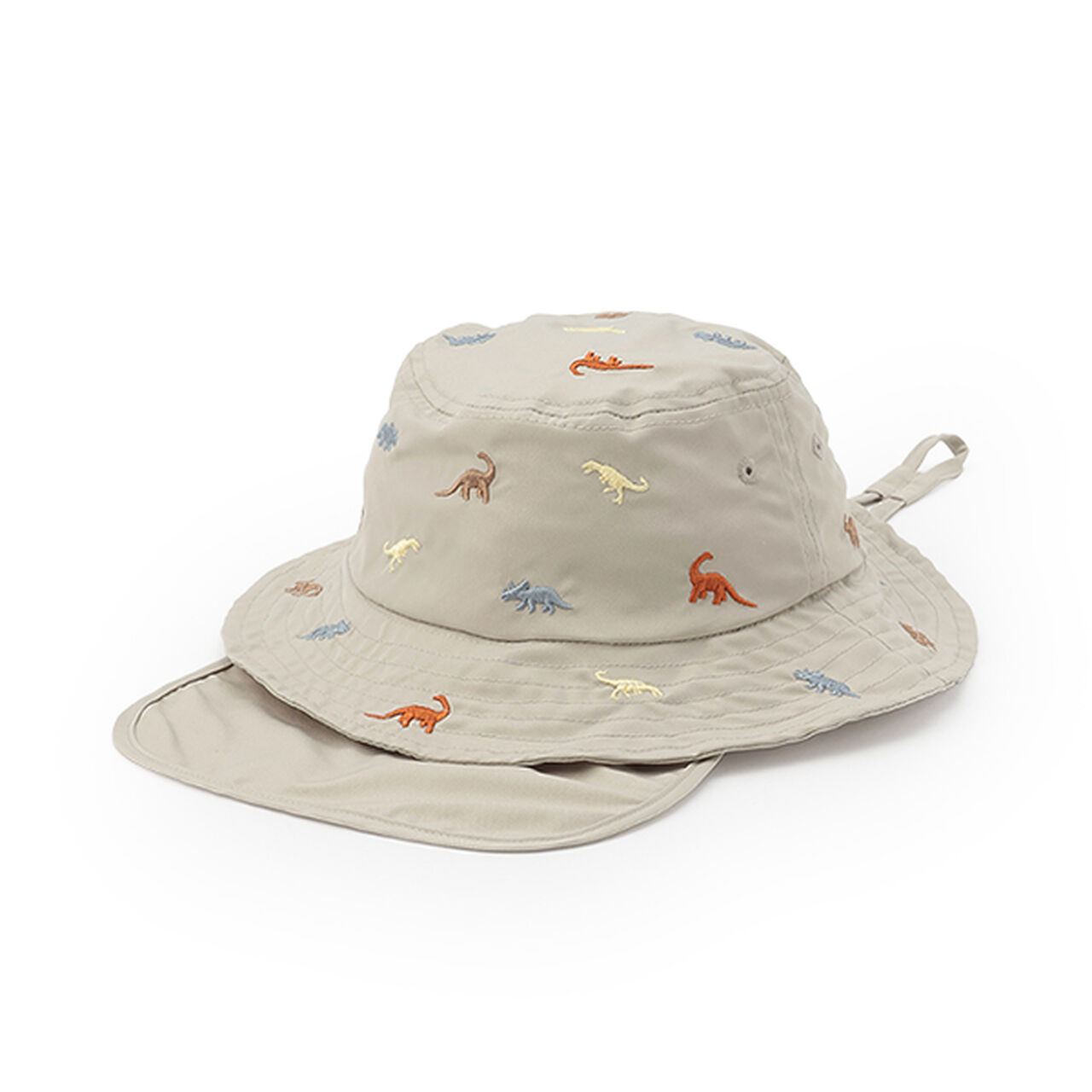 [Heat-Resistant] Embroidered Bucket Hat,Lavender, large image number 19