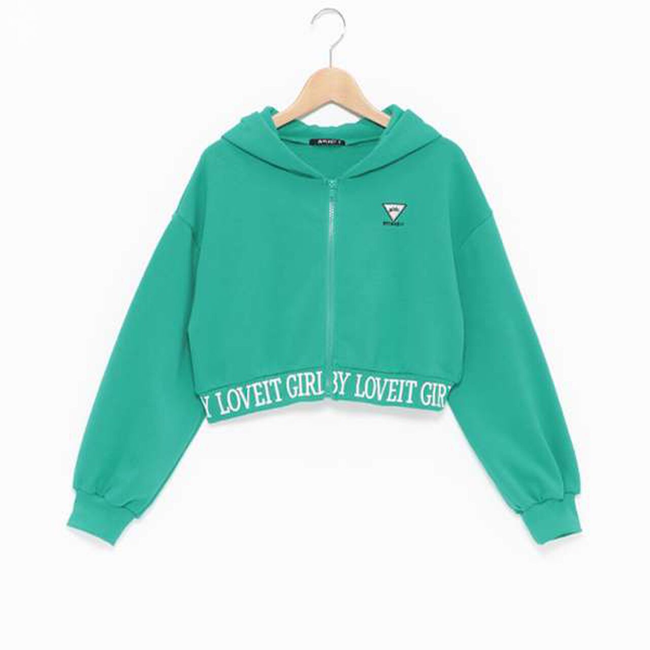 Hem Logo Parka,Emerald green, large image number 0