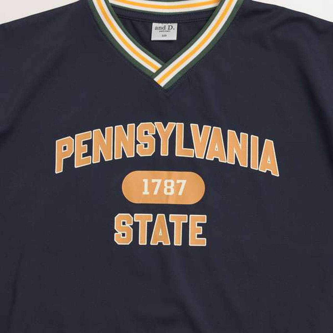 Uniform-Style Short-Sleeve Pullover,Beige, large image number 19