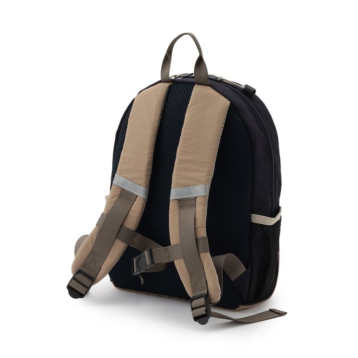 [Monpoke] Face Embroidered Backpack,Navy, medium image number 1