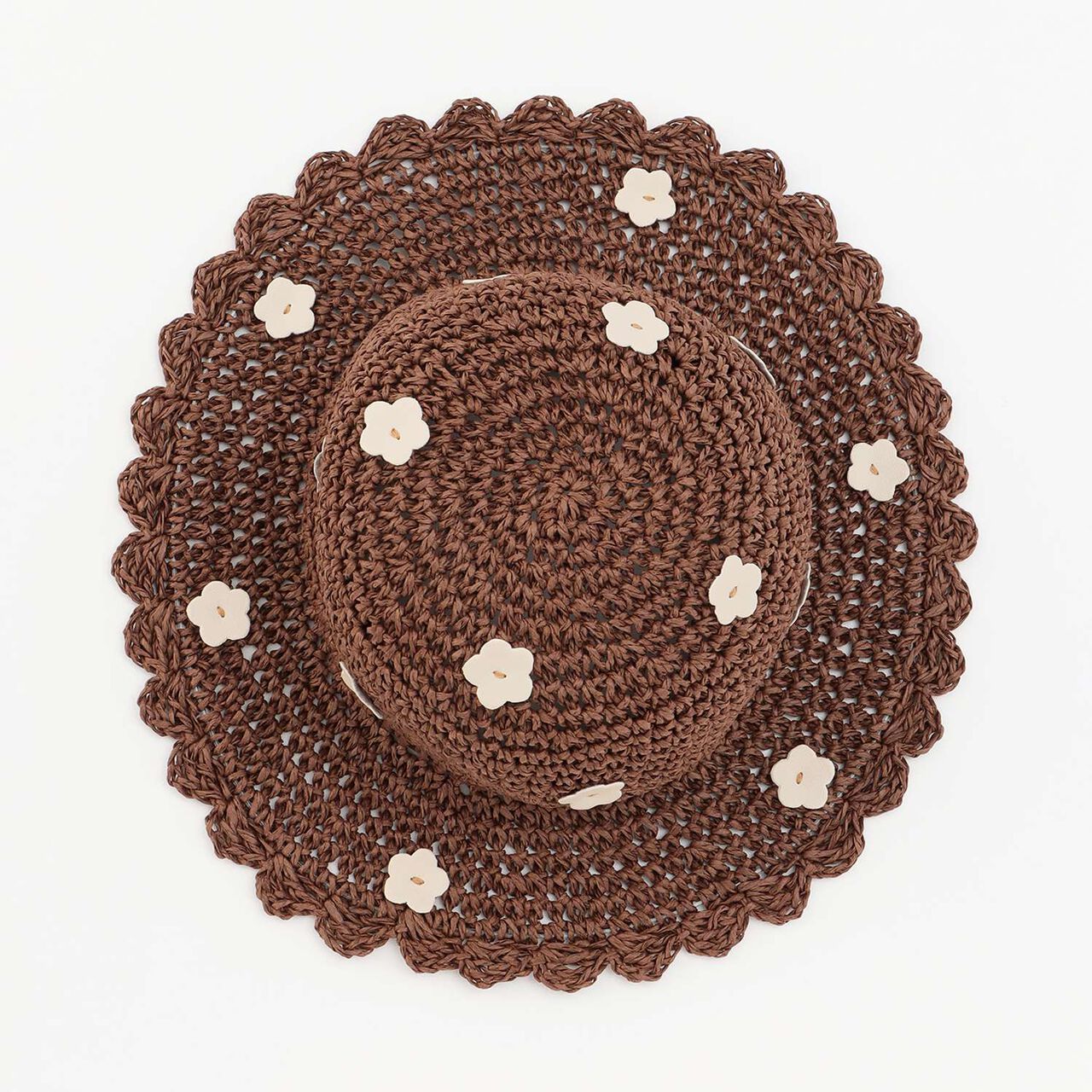 Link Flower Paper Hat,Light beige, large image number 9