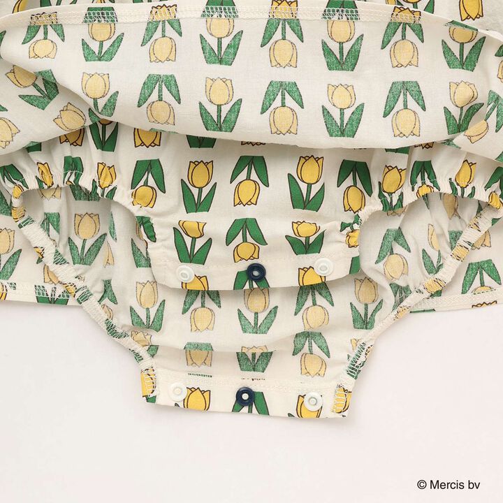 [miffy] Tulip Pattern Romper,Red, medium image number 10