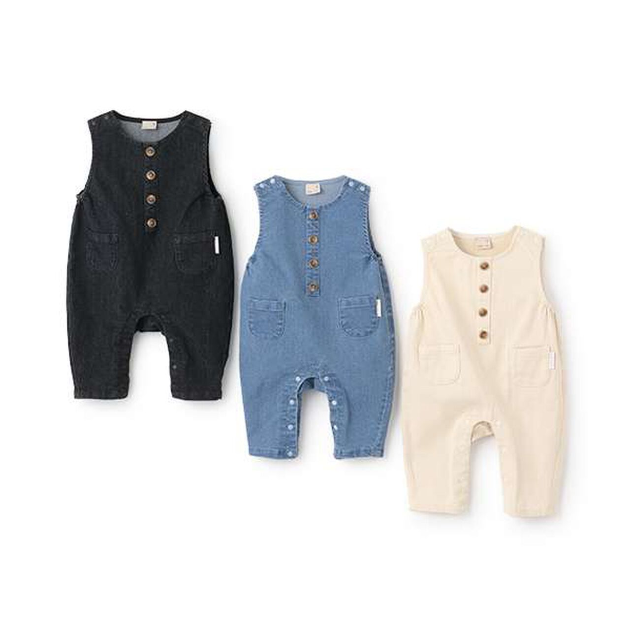 Denim Overalls,Ivory, large image number 10