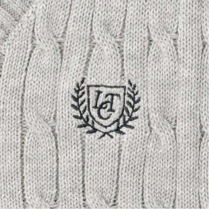 Washable Knit Graduation Vest,Light gray, medium image number 10