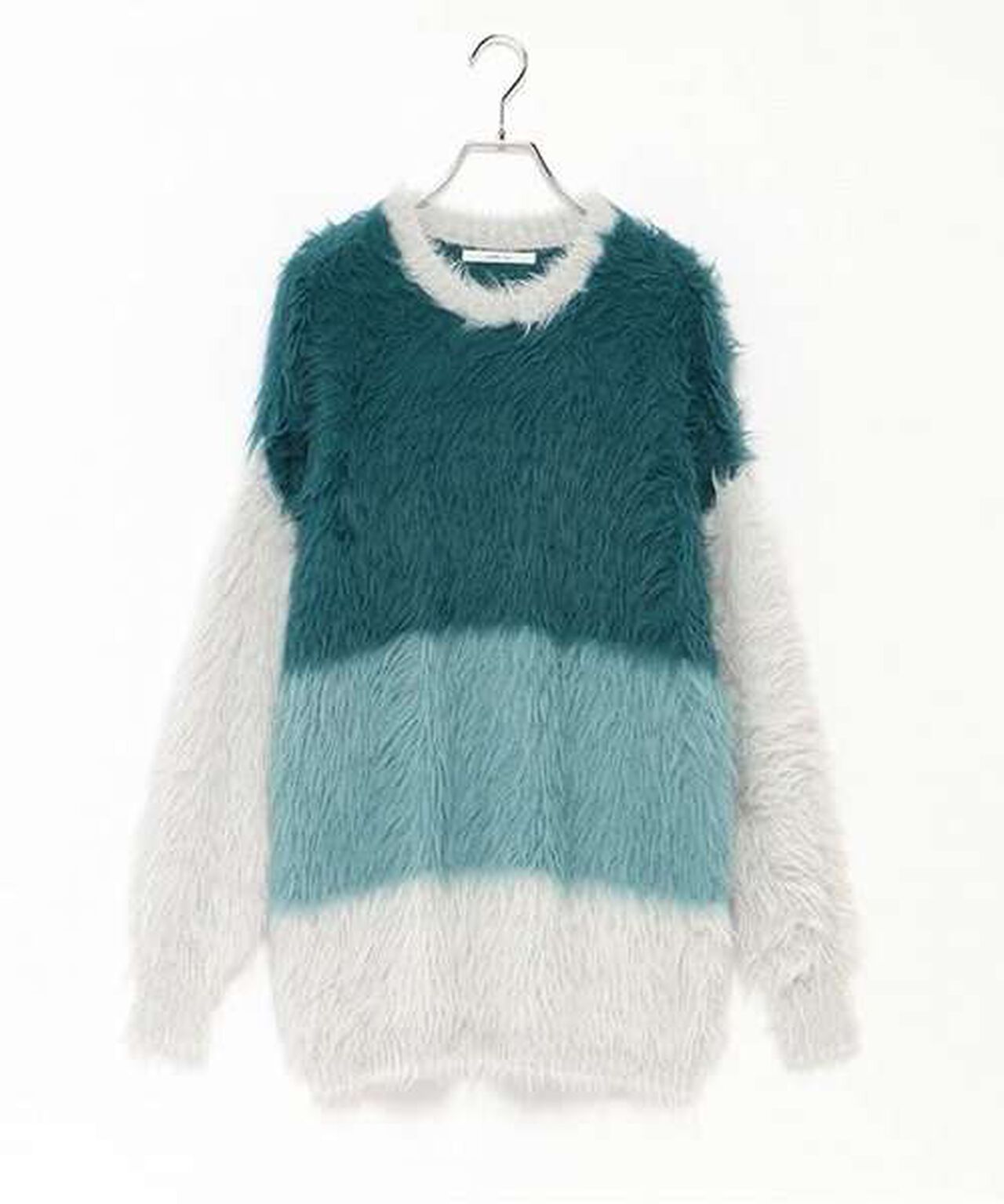 Shaggy Mini One-Piece Dress,Mocha tea, large image number 5