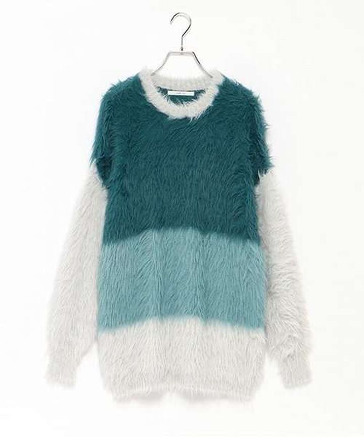 Shaggy Mini One-Piece Dress,Mocha tea, medium image number 5