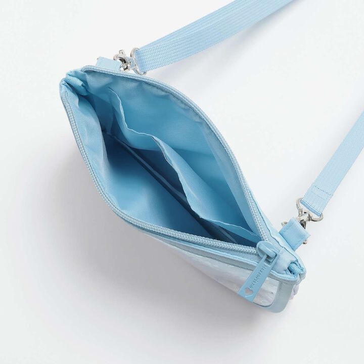 Zodiac & Musical Note Pattern Sacoche Bag ♪ (School Compatible),Light blue, medium image number 8