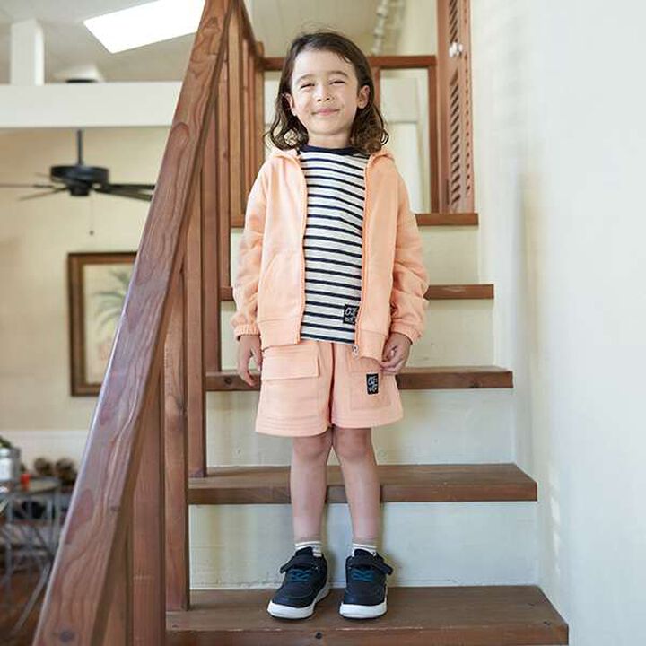 [Versatile Item] Drop Simple Zip Parka,Sax blue, medium image number 17