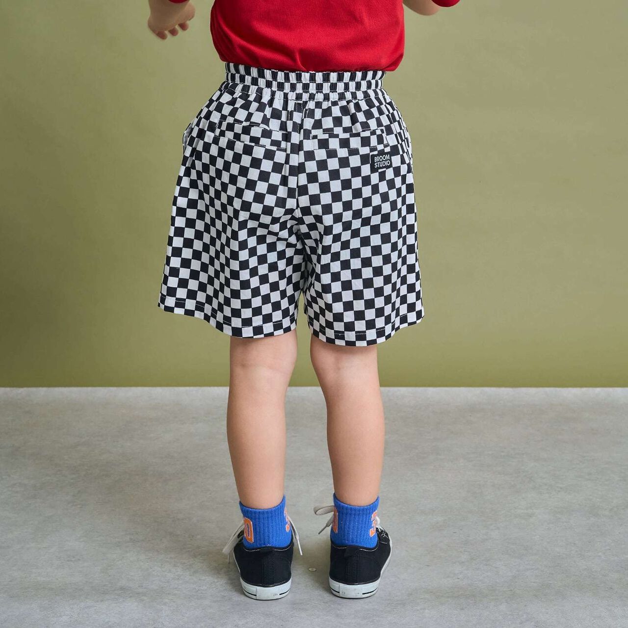 Stretch Easy-Move Assorted All-Over Pattern 4/4 Pants,Off white, large image number 31