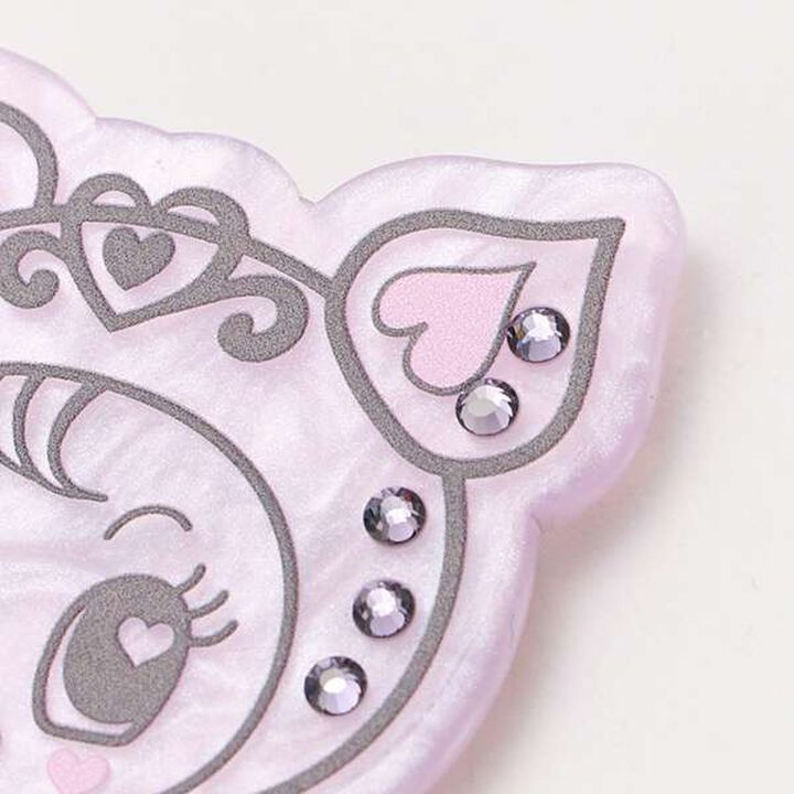 Assorted Character Sparkling Bang Clips,Light pink, medium image number 3